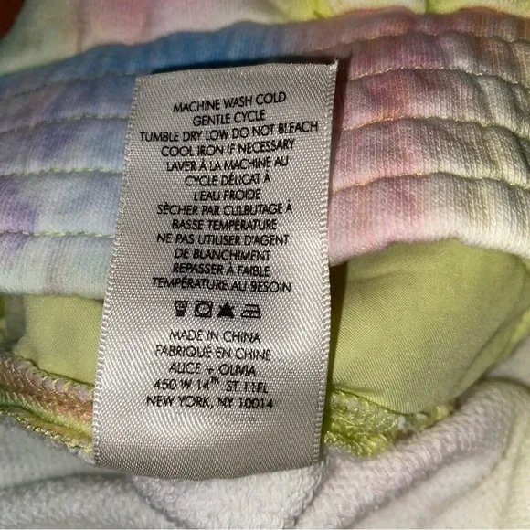 Alice + Olivia x Recolve Tandy Beachside Tie Dye Hot Pant Shorts XS EUC - Picture 10 of 11